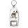 Keep Calm and Love A Great Dane - Bottle Opener Keyring