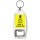 Keep Calm and Make Mine a Large One - Bottle Opener Keyring