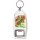 Keep Calm and Love Toad in the Hole - Bottle Opener Keyring