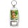 Keep Calm and Love Butterflies - Bottle Opener Keyring