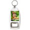 Keep Calm and Love Butterflies - Bottle Opener Keyring