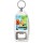 Keep Calm and Love Birds of Paradise - Bottle Opener Keyring
