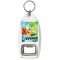 Keep Calm and Love Birds of Paradise - Bottle Opener Keyring