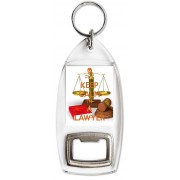 Keep Calm I'm a Lawyer - Bottle Opener Keyring