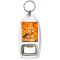 Keep Calm and Love Oranges - Bottle Opener Keyring