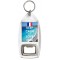 Keep Calm and Love Nice - Bottle Opener Keyring