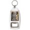 Keep Calm and Love Rhinos - Bottle Opener Keyring