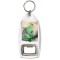 Keep Calm and Love Polar Bears - Bottle Opener Keyring
