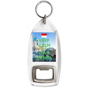 Keep Calm and Love Vienna - Bottle Opener Keyring