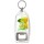 Keep Calm and Love Lemons - Bottle Opener Keyring