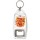 Keep Calm and Love Chip Butties - Bottle Opener Keyring