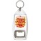 Keep Calm and Love Chip Butties - Bottle Opener Keyring