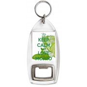 Keep Calm and Love Mojito - Bottle Opener Keyring