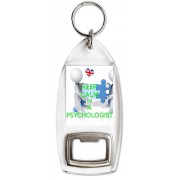 Keep Calm I'm a Psychologist - Bottle Opener Keyring
