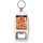 Keep Calm and Love Bread - Bottle Opener Keyring