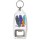 Keep Calm and Love Flip Flops - Bottle Opener Keyring