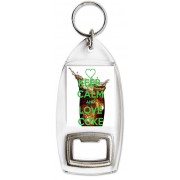 Keep Calm and Love Coke - Bottle Opener Keyring