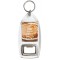 Keep Calm and Love Smooth Peanut Butter - Bottle Opener Keyring