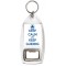 Keep Calm and Keep Guiding - Bottle Opener Keyring