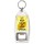 Keep Calm and Love Cheese - Bottle Opener Keyring