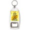 Keep Calm and Love Cheese - Bottle Opener Keyring
