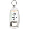 Keep Calm and Make a List - Bottle Opener Keyring