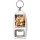 Keep Calm and Love Potatoes - Bottle Opener Keyring