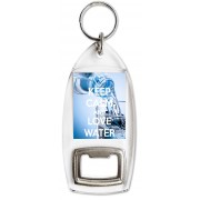 Keep Calm and Love Water - Bottle Opener Keyring