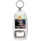 Keep Calm and Love Volcanoes - Bottle Opener Keyring