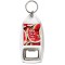 Keep Calm and Love Watermelons - Bottle Opener Keyring