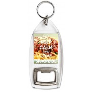 Keep Calm and Love Spag Bol - Bottle Opener Keyring