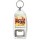 Keep Calm and Love Spag Bol - Bottle Opener Keyring