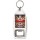 Keep Calm and Love Retro - Bottle Opener Keyring