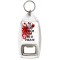 Keep Calm and be a Pirate - Bottle Opener Keyring