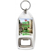 Keep Calm and Love Bath - Bottle Opener Keyring