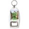 Keep Calm and Love Bath - Bottle Opener Keyring