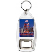 Keep Calm and Love Los Angeles - Bottle Opener Keyring