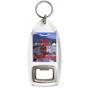 Keep Calm and Love El Salvador - Bottle Opener Keyring