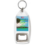 Keep Calm and Love Key West - Bottle Opener Keyring