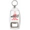 Keep Calm and Love Metal Detecting - Bottle Opener Keyring