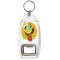 You Don't have to be Crazy to Work Here But it Helps! - Bottle Opener Keyring