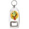 You Don't have to be Crazy to Live Here. But it Helps! - Bottle Opener Keyring