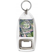 Keep Calm and Love Milton Keynes - Bottle Opener Keyring