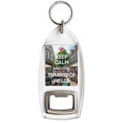 Keep Calm and Love Tunbridge Wells - Bottle Opener Keyring
