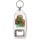 Keep Calm and Love Pork Pies - Bottle Opener Keyring