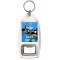 Keep Calm and Love Orcas - Bottle Opener Keyring