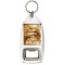 Keep Calm and Love Pikelets - Bottle Opener Keyring