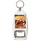 Keep Calm and Eat a Bacon Cheeseburger - Bottle Opener Keyring