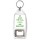 Stop the Cull Badgers are Innocent - Bottle Opener Keyring