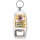 Keep Calm and Carry On Baking Cakes - Bottle Opener Keyring